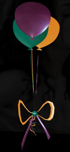 Mardi Gras Balloons 
