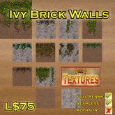 USC Textures - Ivy Brick Walls 