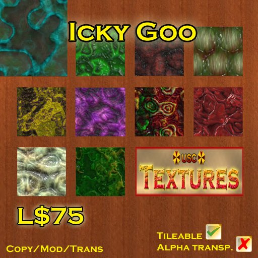 USC Textures - Icky Goo 