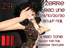 .::ZR - ZeRRe RED LINE sculp nail ::.