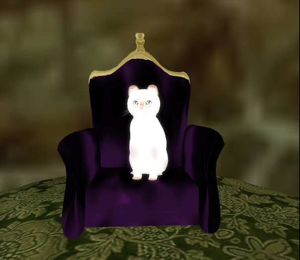 nM Amethyst Fancy Pet Throne 10