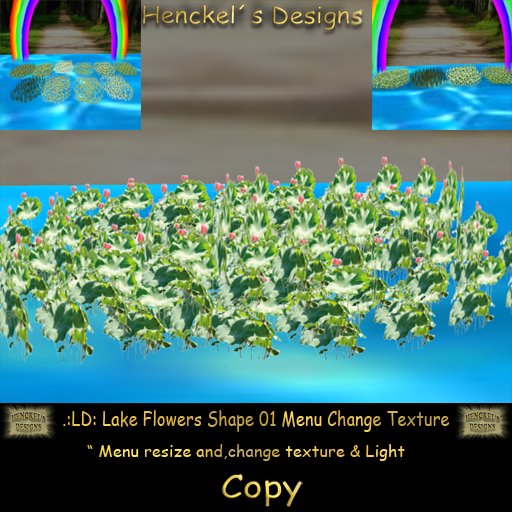 .:LD: Lake Flowers Shape 01 Menu Change Texture