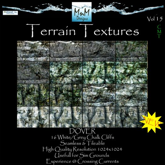 Terrain Textures Vol 15  Dover  - DEMO - ***MnM Designs***