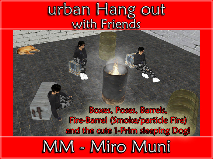 urban hang out with friends set1 V2.0