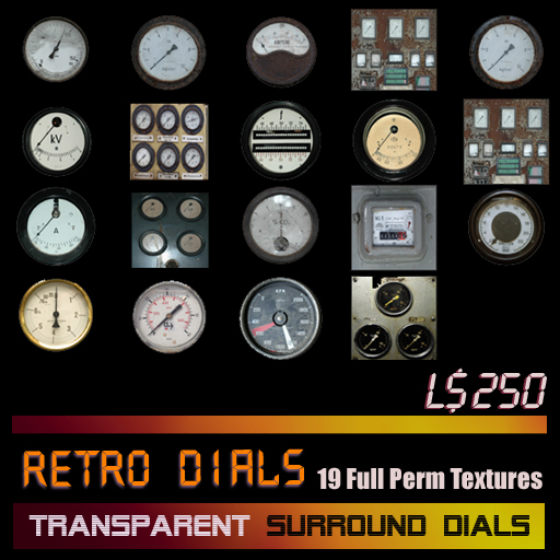 retro dials - 50% OFF