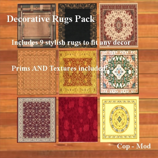 Decorative Rug Pack