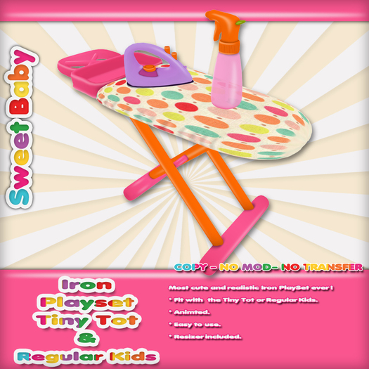 Sweet Baby - Iron PlaySet