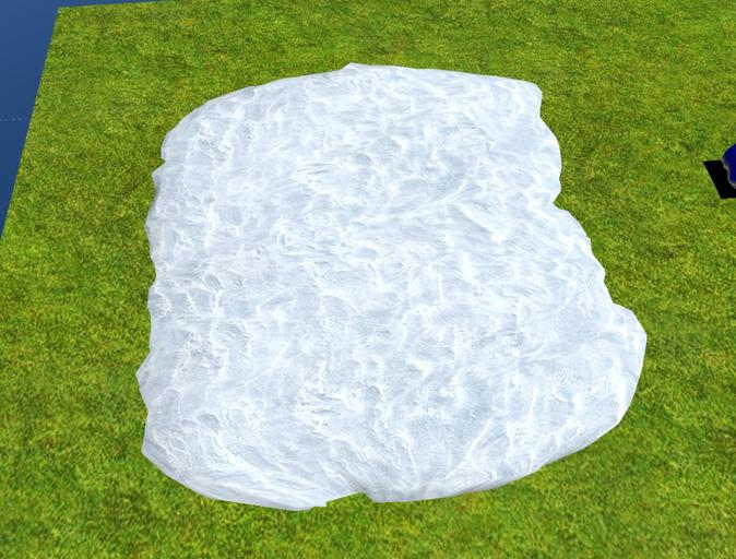 Snow Floor Sculpty 10x10 Box