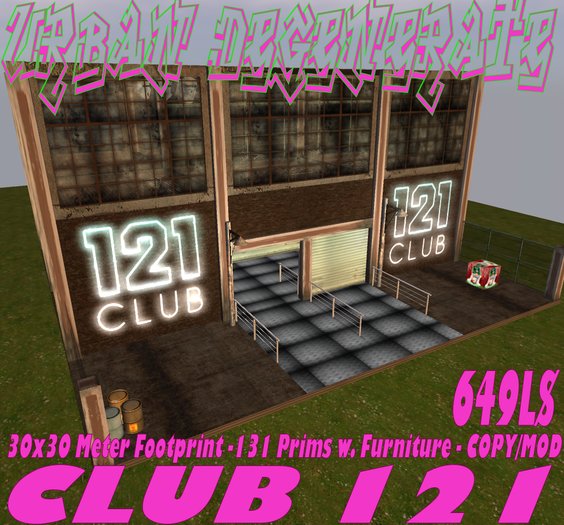 CLUB 121 - complete Club Building