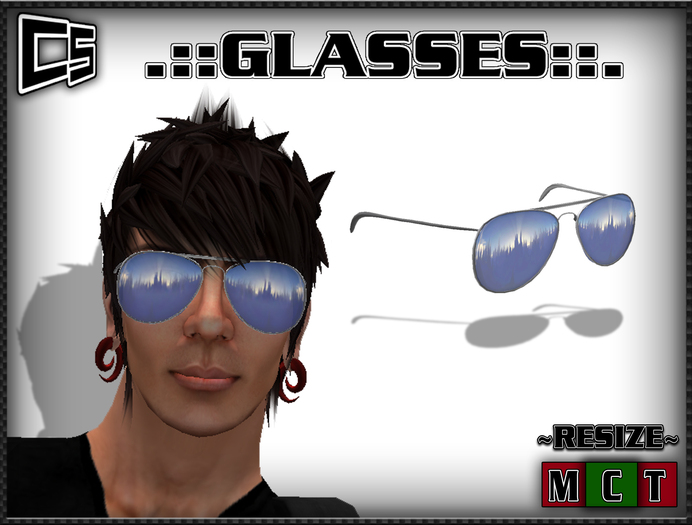 .::GLASSES MDMDM mirror blue::. 1
