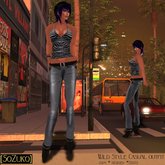 SoZuko Wild Style-Casual Outfit black