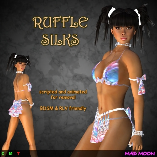 *MM* Ruffle Silks Red