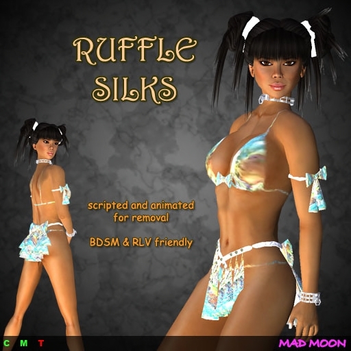*MM* Ruffle Silks LightBlue