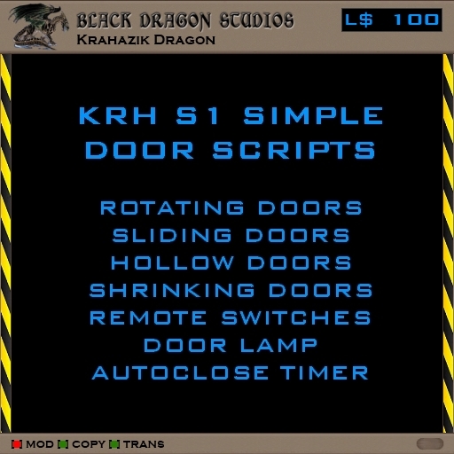 S1 Door Script Set