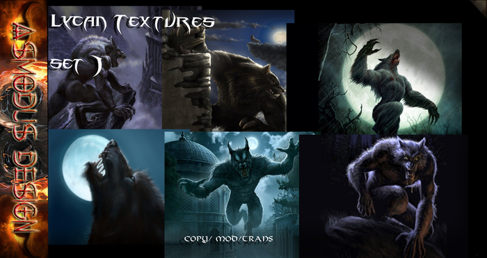 {AD} Lycan Textures Set 1