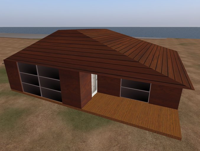 house 20x25 24 prims ok 100 ls 