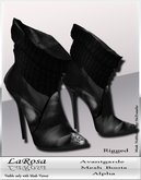 LaRosa Mesh Footwear Avantgarde Short Boots DEMO