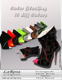 LaRosa Mesh Footwear Avantgarde Color Block