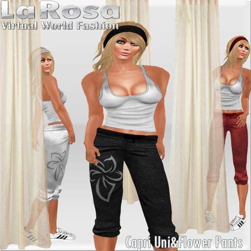 LaRosa MESH Capri Pants Demo 
