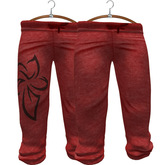 LaRosa MESH Capri Pants Red 