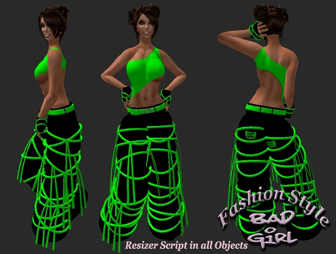 neon clubbing outfits