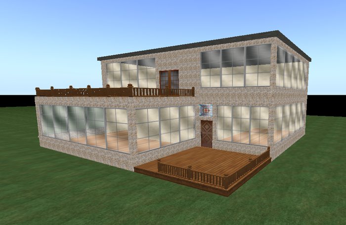 House 6 - Contemporary, Stone & Glass 