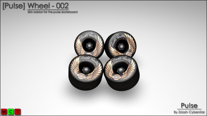 [Pu!se] Skateboard Wheels Model - 002