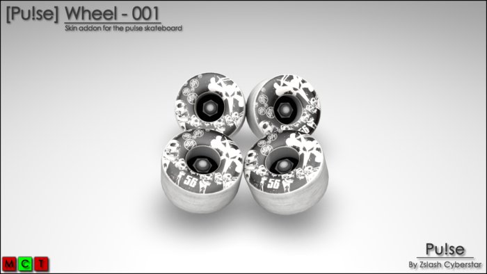 [Pu!se] Skateboard Wheels Model - 001
