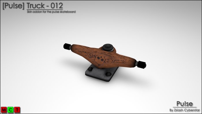 [Pu!se] Skateboard Truck Model - 012