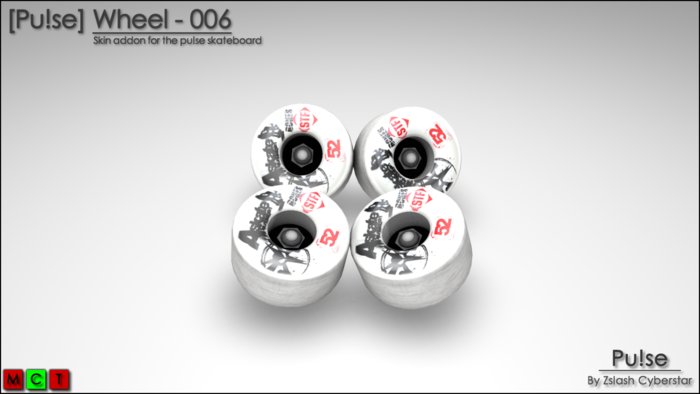 [Pu!se] Skateboard Wheels Model - 006