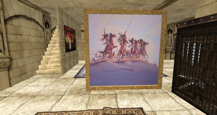 War Horses - Room Divider/Window