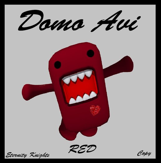DOMO LOVE Red Avi