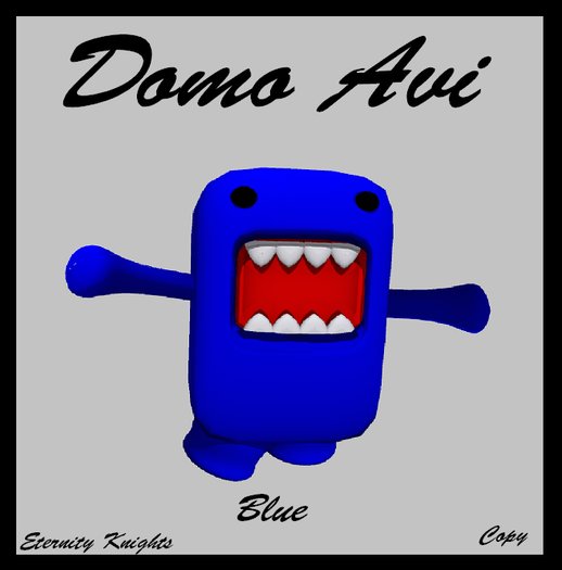 DOMO LOVE Blue  Avi