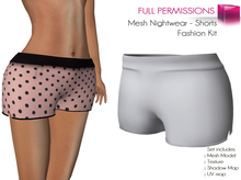 50%OFF1WK FULL PERM CLASSIC MESH Ladies Casual Summer Camisole Night Sleep Shorts