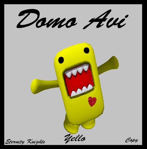 DOMO LOVE Yellow Avi