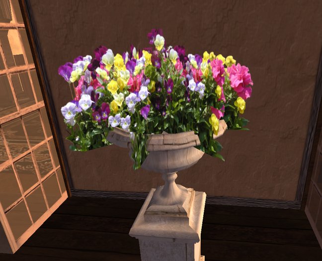 Pinth with Pansies SLX