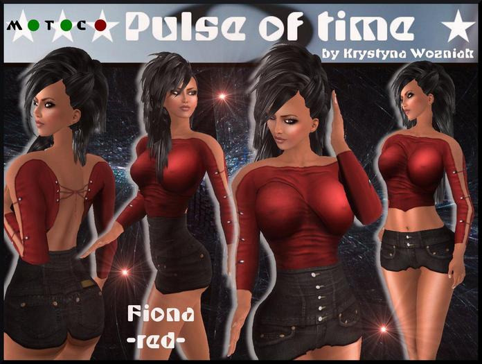 Pulse of time Fiona red