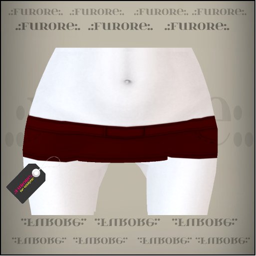 [Furore] Extra Mini Skirt *REDISH*