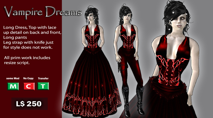Vampire Dreams Red