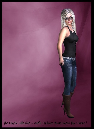 ☆ Women's Clothing, Costumes, Accesories & More ~ Casual Jeans Outfit ~ The Charlie Collection #45