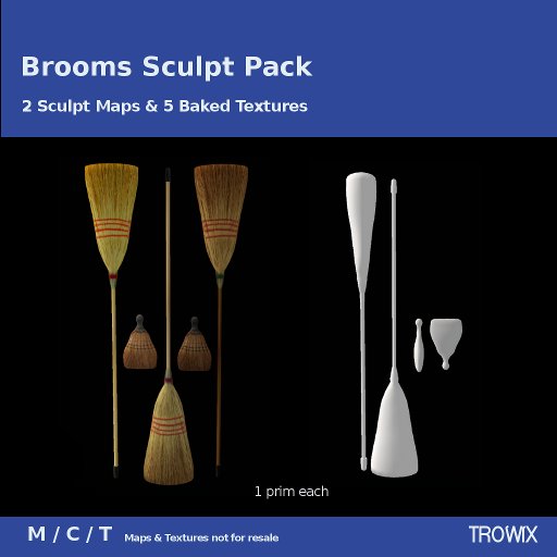 Trowix - Brooms Sculpt Pack