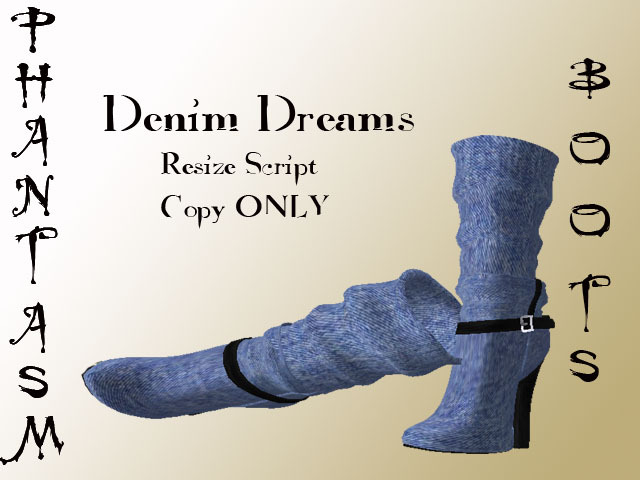 Phantasm Denim Dreams ( boxed)