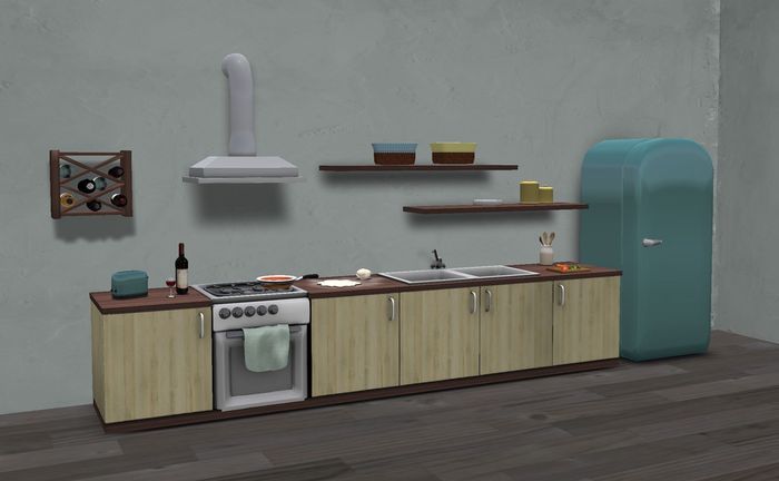 [Italica I.D.] Full Kitchen Set
