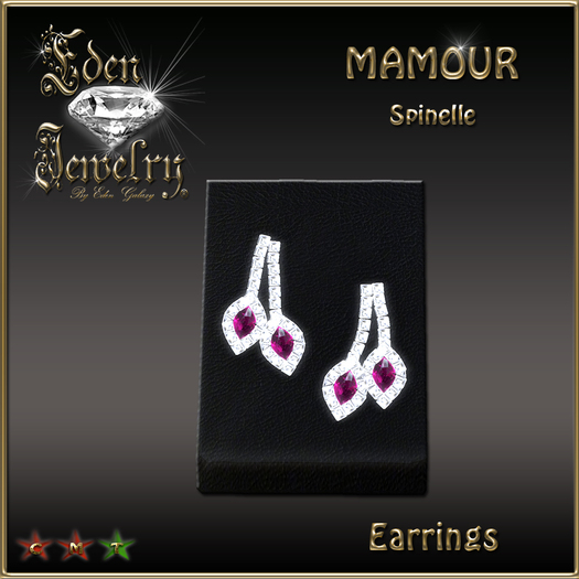 EARRINGS MAMOUR SPINELLE