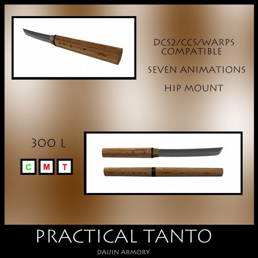 Daijin Armory Practical Tanto v1.4