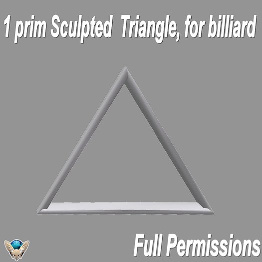 Prims Sculpty Triangle