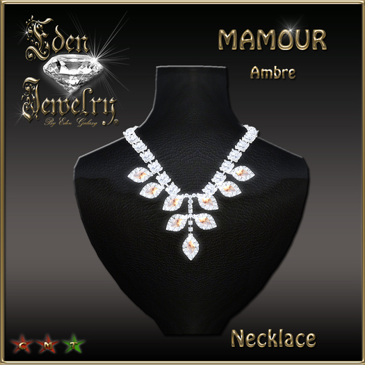 NECKLACE MAMOUR AMBRE