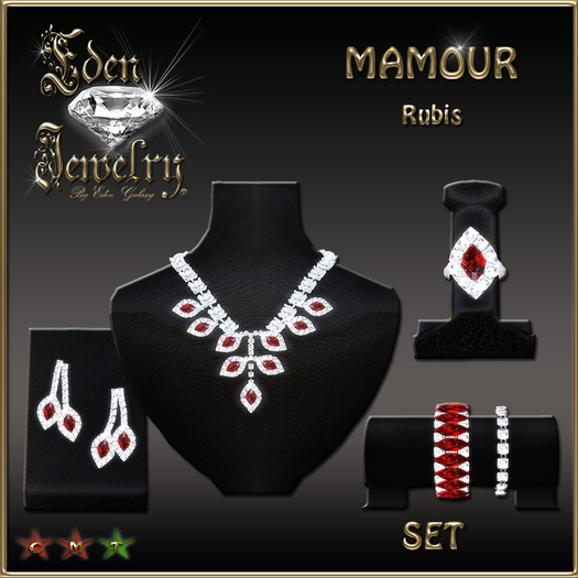 SET MAMOUR RUBIS