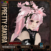 =^.^= Curious Kitties - [Limited Edition] Nyanotech Hair [Type B] - Pretty Sakura V3