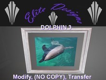 ~~ Elite Designs Presents "Dolphin 3" Wall Art ~~